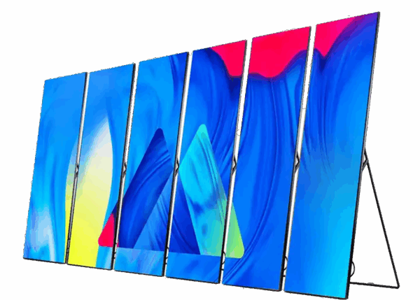 Póster LED de exterior personalizado